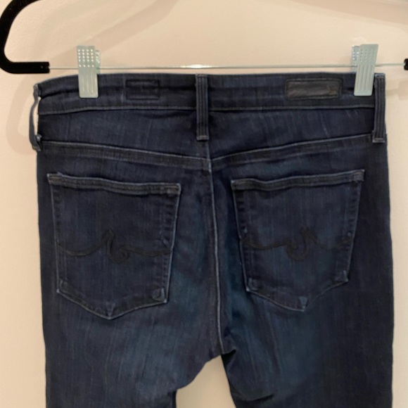 AG ADRIANO GOLDSCHMIED - Farrah Skinny Ankle - Dark Blue - Size 26R - Picture 3 of 6